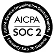 AICPA SOC 2 Type II certification badge